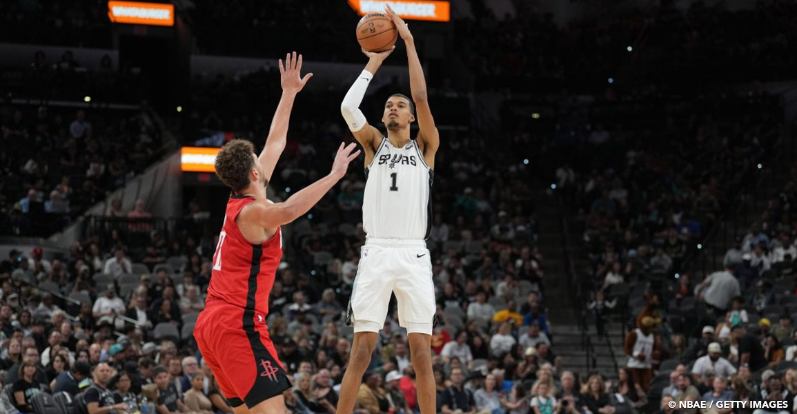 Face aux Rockets, Wembanyama et les Spurs envoient le bon message