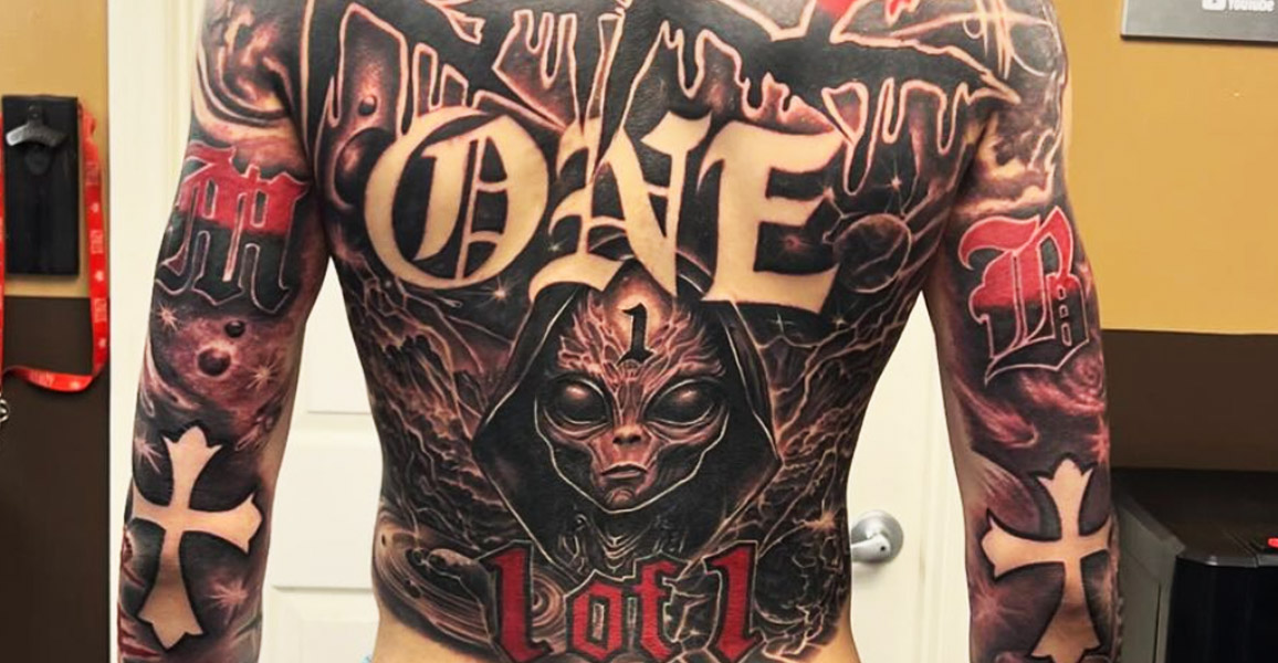 Le nouveau tatouage de LaMelo Ball est flippant !