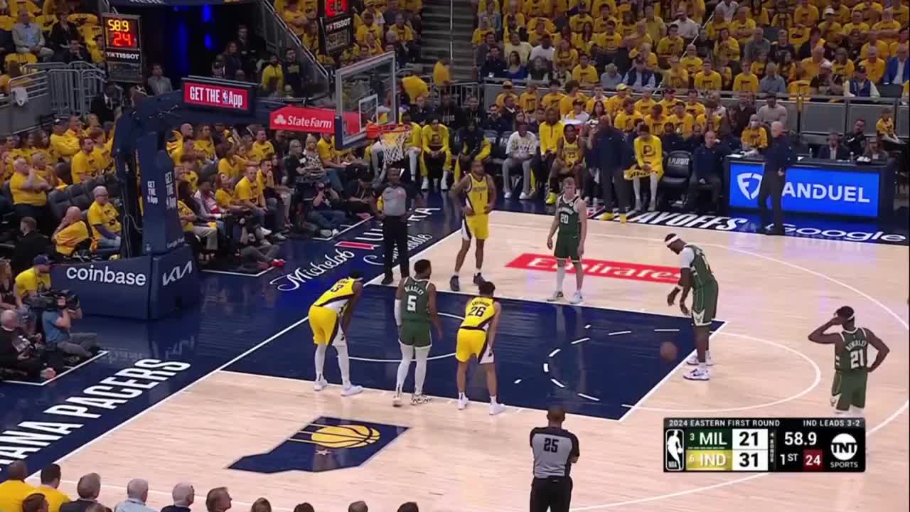 Un fan des Pacers, champion du trash talk bon enfant : « Portis, tes yeux sont légèrement trop gros pour ta tête »
