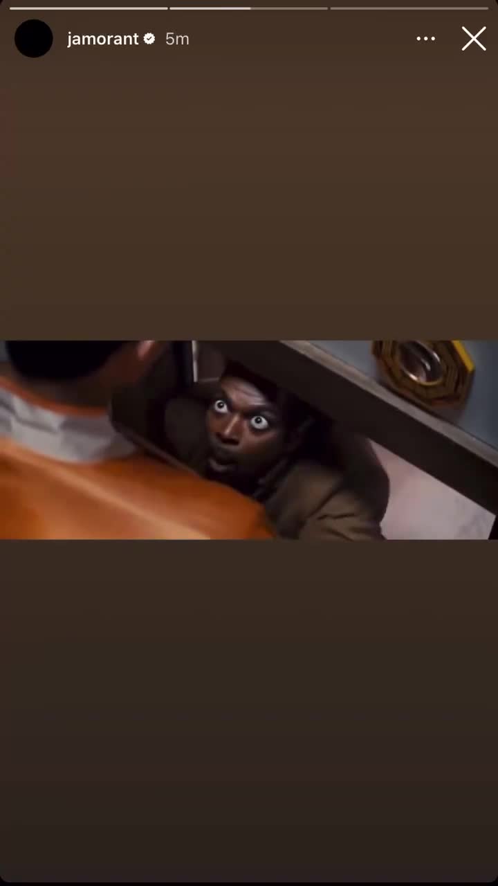 La story de Ja Morant en réaction à la drat de Zach Edey par Memphis