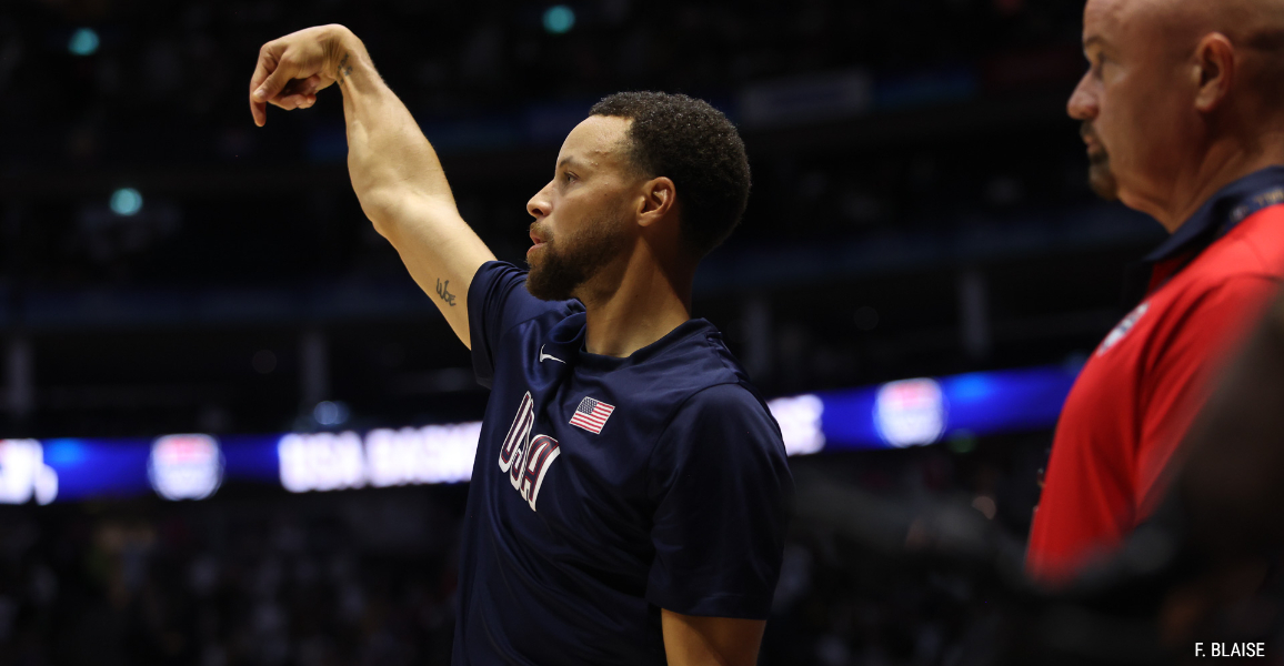 🎞 Le tir totalement fou de Stephen Curry 😱