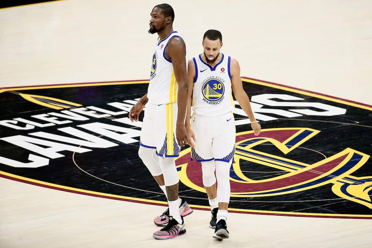 Stephen Curry Kevin Durant Golden State Warriors
