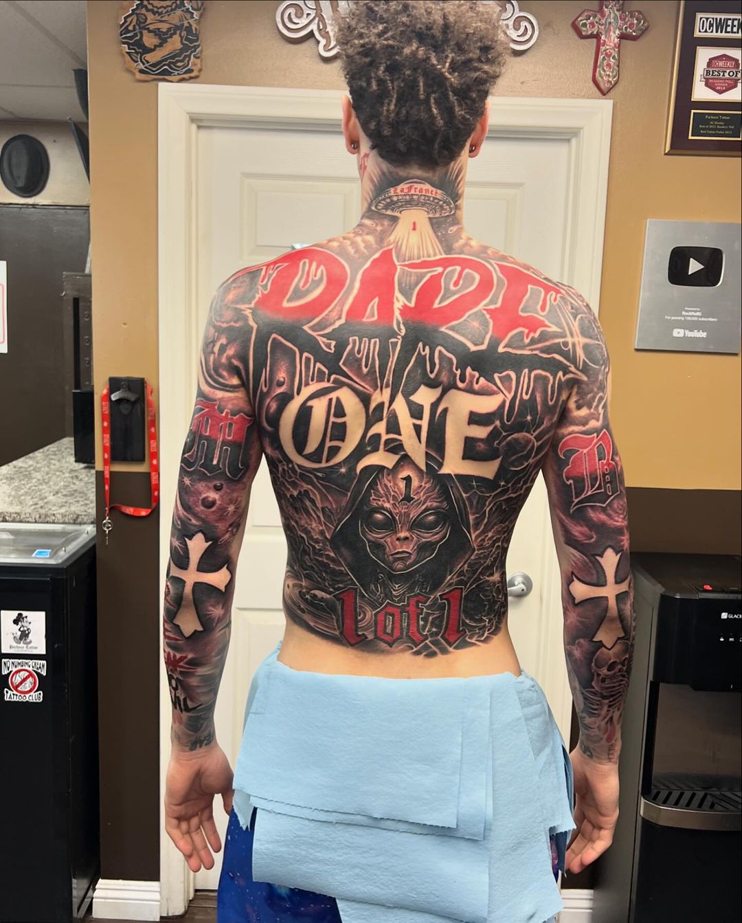 LaMelo Ball tattoo